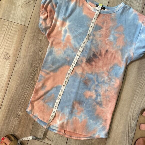 21 Saints Oversized Sweatshirt Dress Size Small Tye Dyed - Picture 5 of 6